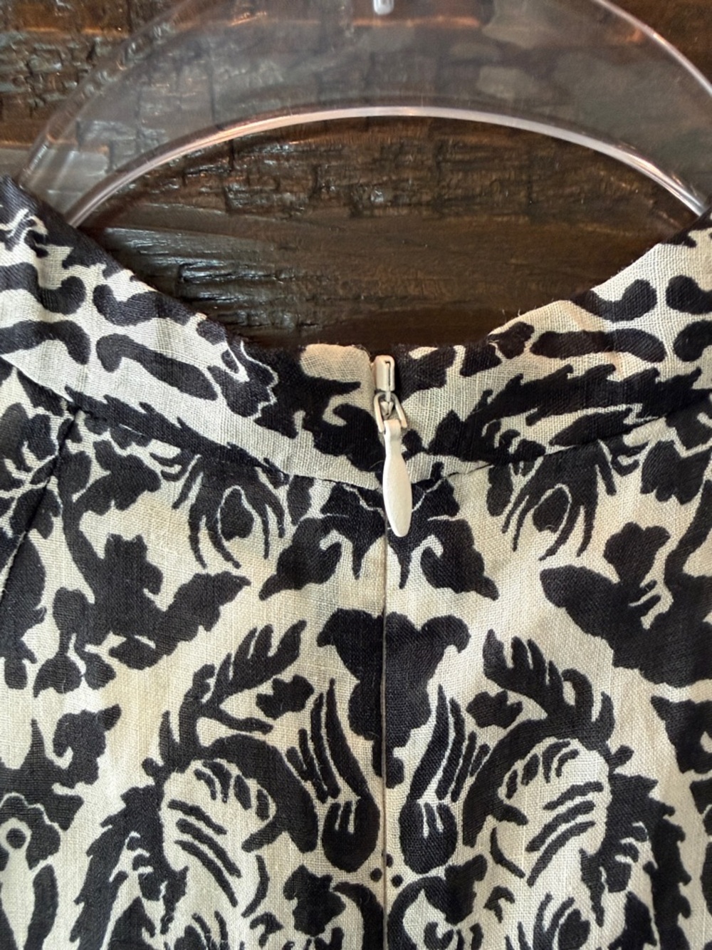 Max Mara Patterned Shift Dress - Picture 5 of 8